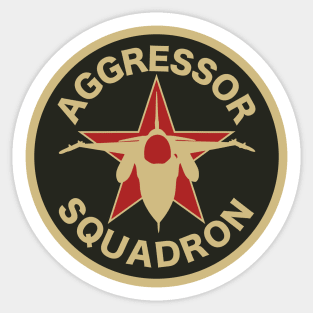 Aggressor Squadron Sticker